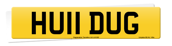Registration number HU11 DUG